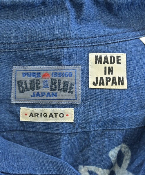 BLUE BLUE JAPAN（ブルーブルージャパン）カジュアルシャツ 青 サイズ:2(M位) メンズ/2200703210319