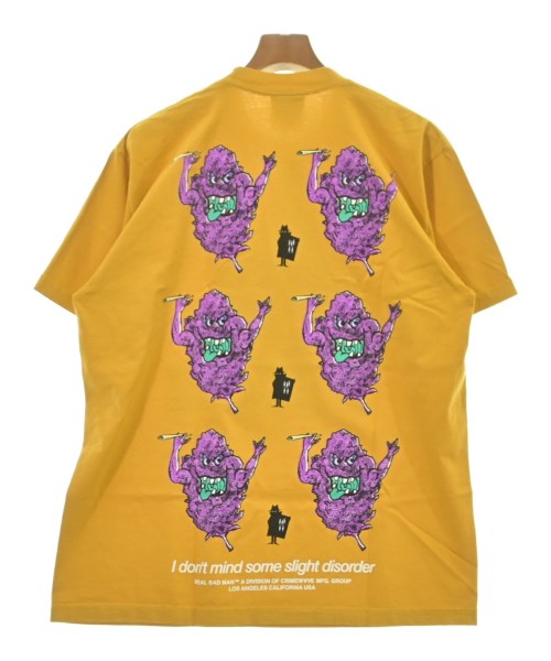 CRIMEWAVE（クライムウェーブ）Tシャツ・カットソー 黄 サイズ:L メンズ/2200612077959