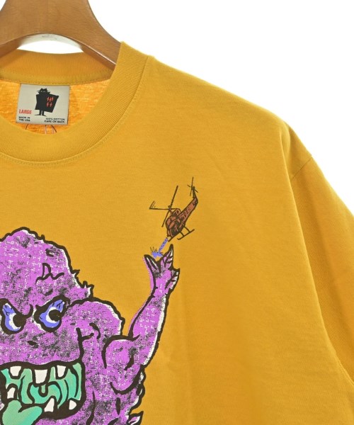 CRIMEWAVE（クライムウェーブ）Tシャツ・カットソー 黄 サイズ:L メンズ/2200612077959