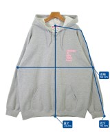 BORED HOLIDAY（ボアードホリデイ）パーカー グレー サイズ:XL メンズ/2200706345131