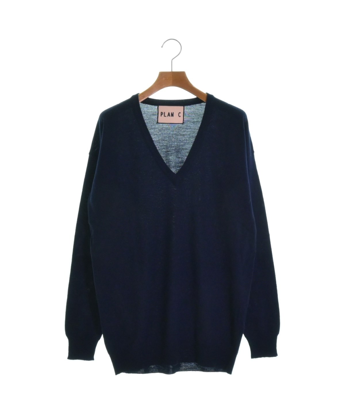 Plan C - プランシー PLAN C ニット PLAN C（プランシー）ニット・セーター 紺 サイズ:38(S位