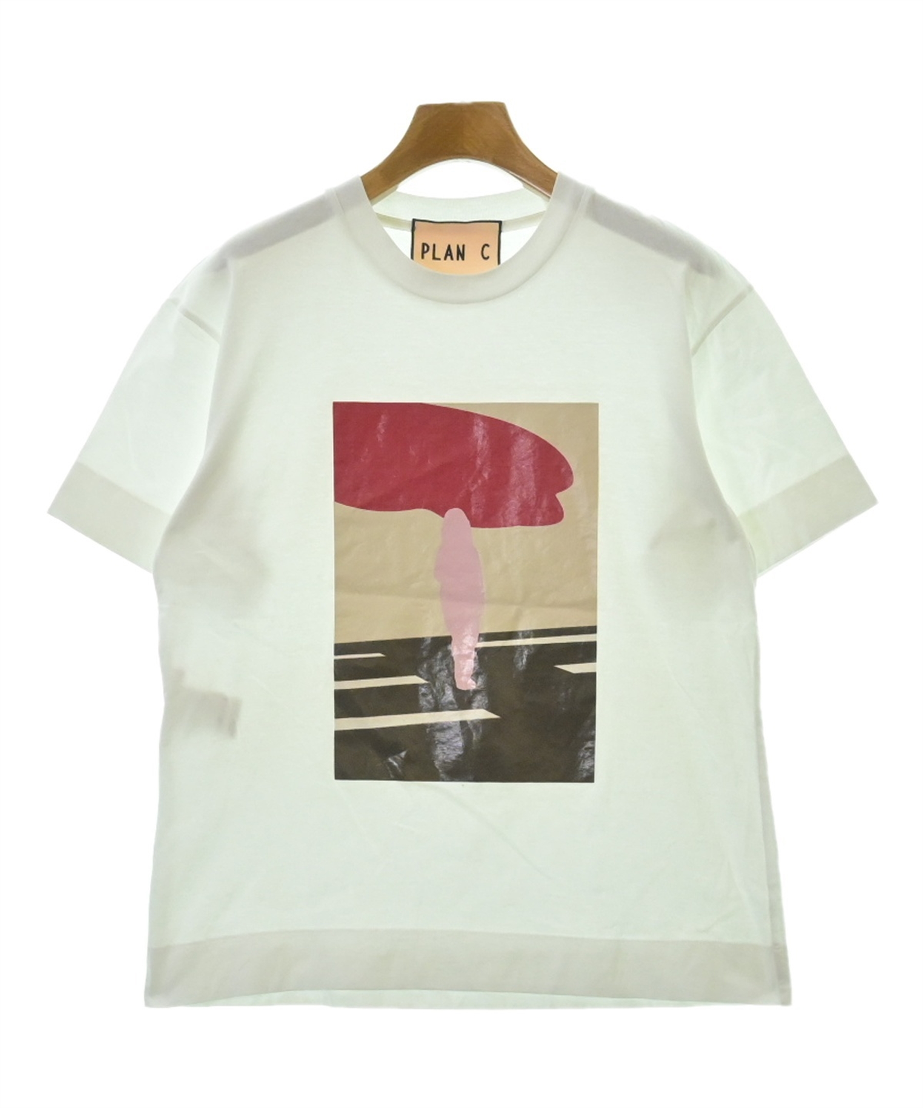 PLAN C（プランシー）Tシャツ・カットソー 白 サイズ:XS レディース
