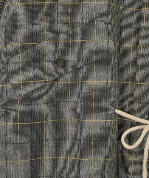 PLAN C（プランシー）ステンカラーコート グレー サイズ:38(S位) レディース/2200634723025