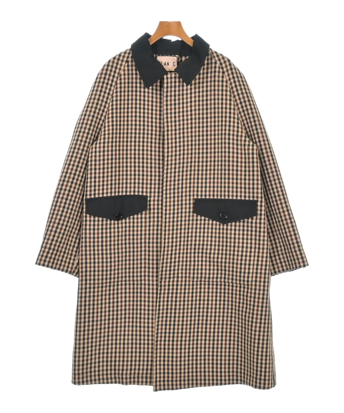 PLAN C（プランシー）ステンカラーコート ベージュ サイズ:F