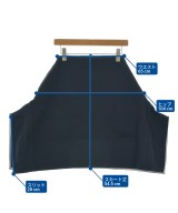 PLAN C（プランシー）ひざ丈スカート 紺 サイズ:36(XS位) レディース/2200636152021