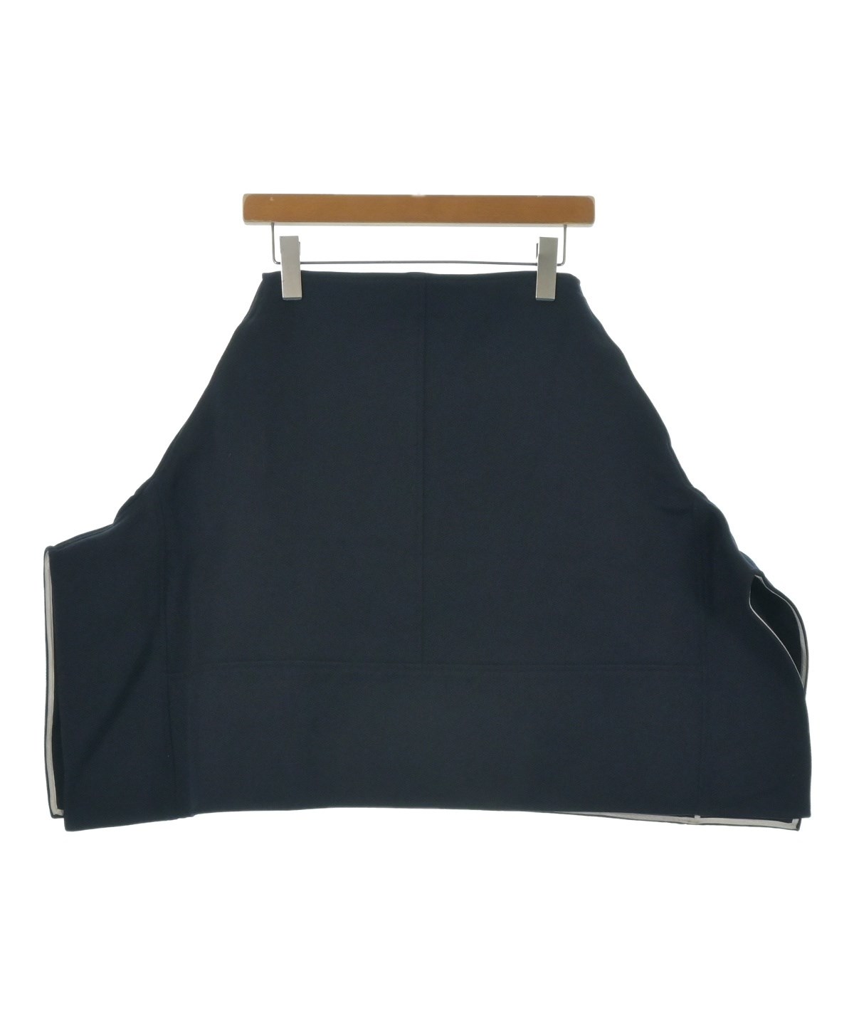 PLAN C（プランシー）ひざ丈スカート 紺 サイズ:36(XS位) レディース