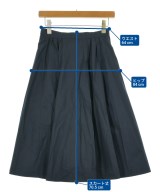 PLAN C（プランシー）ひざ丈スカート 紺 サイズ:38(S位) レディース/2200639330020