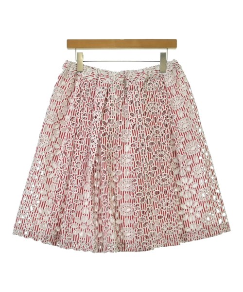 PLAN C（プランシー）ロング・マキシ丈スカート 赤 サイズ:38(S位) レディース/2200644603614