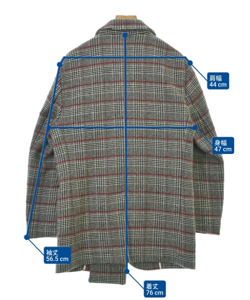 PLAN C（プランシー）カジュアルジャケット 黒 サイズ:36(XS位) レディース/2200623921012