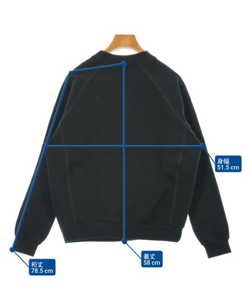 PLAN C（プランシー）スウェット 黒 サイズ:XS レディース/2200624105077