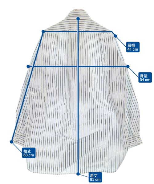 PLAN C（プランシー）ブラウス 白 サイズ:40(M位) レディース/2200628440082