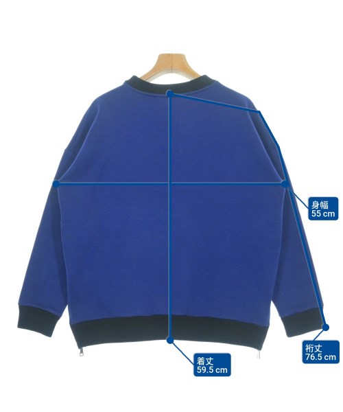 PLAN C（プランシー）スウェット 青 サイズ:S レディース/2200629663015