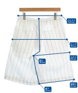 PLAN C（プランシー）ショートパンツ 白 サイズ:38(S位) レディース/2200617131274