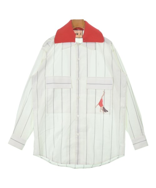 PLAN C(プランシー)カジュアルシャツ 白 サイズ:40(M位)/2200674202382