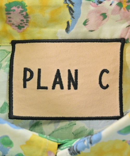 PLAN C（プランシー）カジュアルシャツ 黄 サイズ:38(S位) レディース/2200675835145