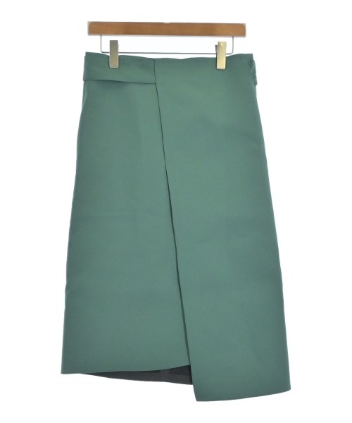 PLAN C(プランシー)ロング・マキシ丈スカート 緑 サイズ:38(S位)/2200676839029