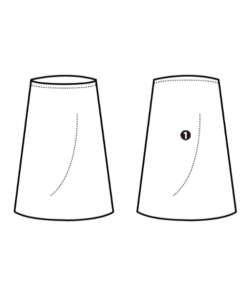 PLAN C（プランシー）ロング・マキシ丈スカート 黄 サイズ:36(XS位) レディース/2200676839036
