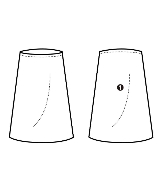 PLAN C（プランシー）ロング・マキシ丈スカート 黄 サイズ:36(XS位) レディース/2200676839036