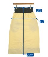 PLAN C（プランシー）ロング・マキシ丈スカート 黄 サイズ:36(XS位) レディース/2200676839036