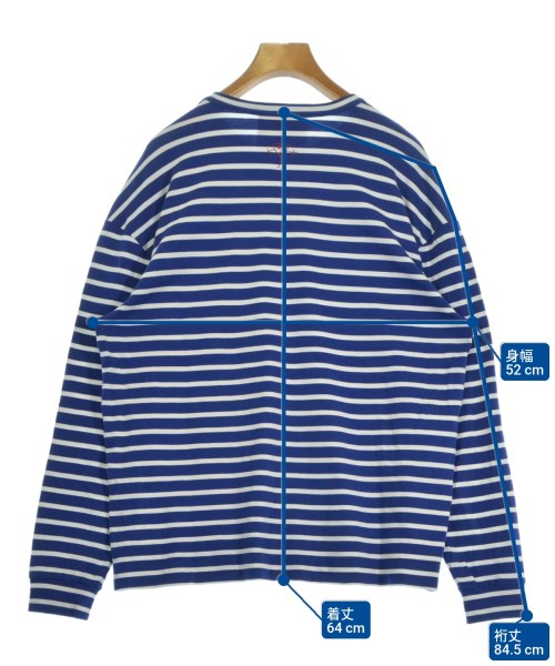 PLAN C（プランシー）Tシャツ・カットソー 青 サイズ:S レディース/2200679604013