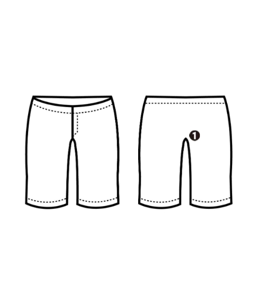 PLAN C（プランシー）ショートパンツ 白 サイズ:36(XS位) レディース/2200679938026