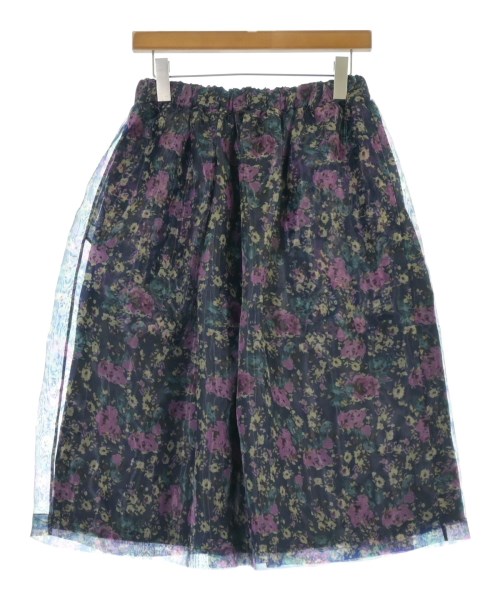 PLAN C(プランシー)ひざ丈スカート 紫 サイズ:38(S位)/2200679938088