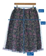 PLAN C（プランシー）ひざ丈スカート 紫 サイズ:40(M位) レディース/2200679938095