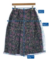 PLAN C（プランシー）ひざ丈スカート 紫 サイズ:38(S位) レディース/2200679938101