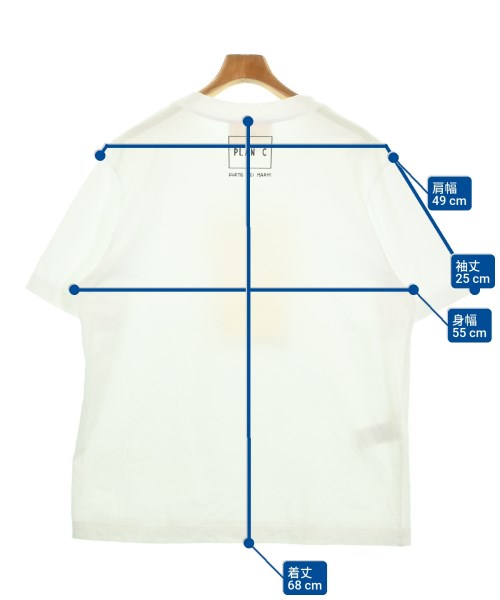 PLAN C（プランシー）Tシャツ・カットソー 白 サイズ:L レディース/2200679975076