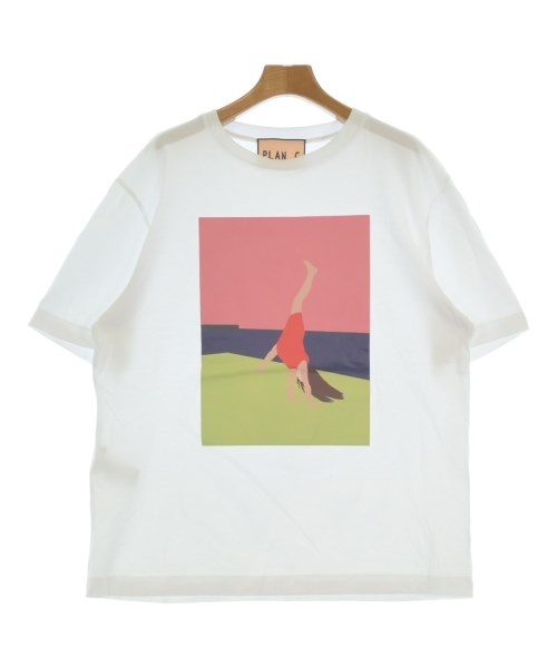 PLAN C(プランシー)Tシャツ・カットソー 白 サイズ:M/2200679975083