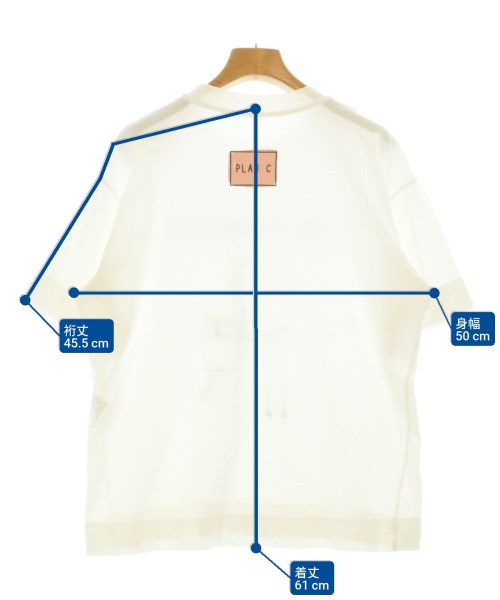 PLAN C（プランシー）Tシャツ・カットソー 白 サイズ:S レディース/2200693939023