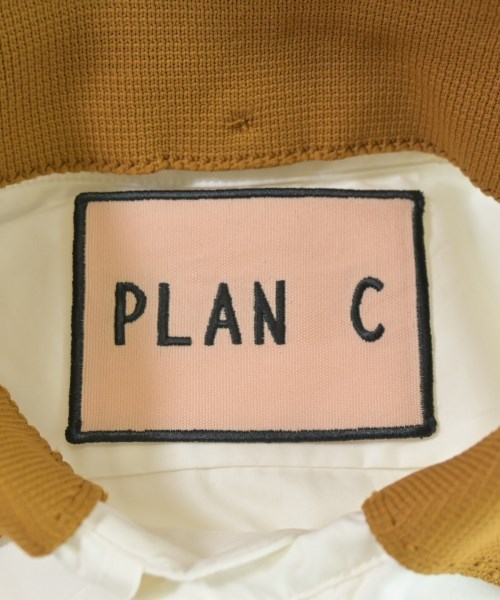 PLAN C（プランシー）カジュアルシャツ 白 サイズ:38(L位) メンズ/2200699990028
