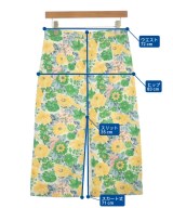 PLAN C（プランシー）ひざ丈スカート 黄 サイズ:38(S位) レディース/2200701198183