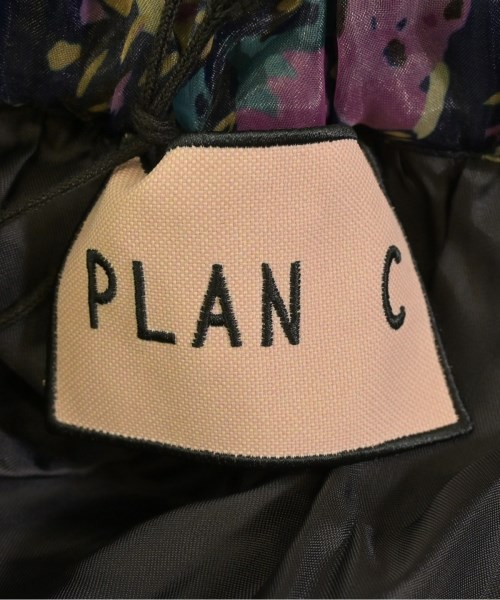 PLAN C（プランシー）ひざ丈スカート 紺 サイズ:38(S位) レディース/2200701198206