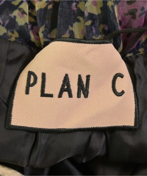 PLAN C（プランシー）ひざ丈スカート 紺 サイズ:40(M位) レディース/2200701198213