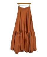 PLAN C（プランシー）ロング・マキシ丈スカート オレンジ サイズ:36(XS位) レディース/2200657145019