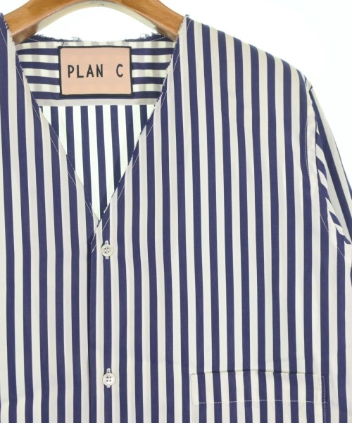 PLAN C（プランシー）カジュアルシャツ 白 サイズ:38(S位) レディース/2200659130051