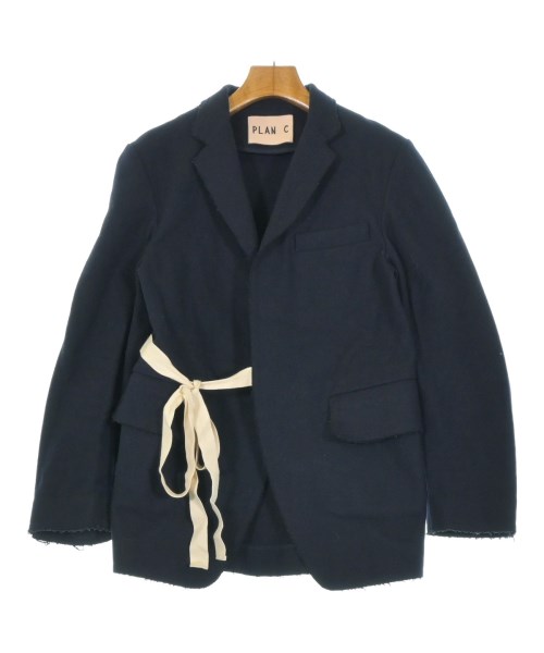 PLAN C(プランシー)カジュアルジャケット 紺 サイズ:36(S位)/2200660647036