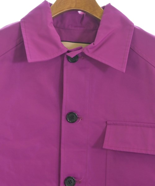 PLAN C（プランシー）ステンカラーコート 紫 サイズ:38(S位) レディース/2200660647043