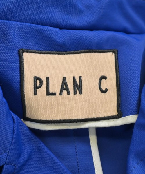 PLAN C（プランシー）ステンカラーコート 紺 サイズ:40(M位) レディース/2200660647050