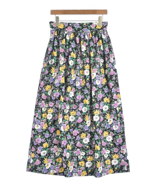 PLAN C（プランシー）ロング・マキシ丈スカート 黒 サイズ:40(M位) レディース/2200648929024