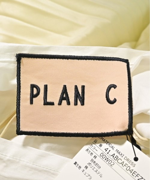 PLAN C（プランシー）ワンピース 白 サイズ:40(M位) レディース/2200649328031
