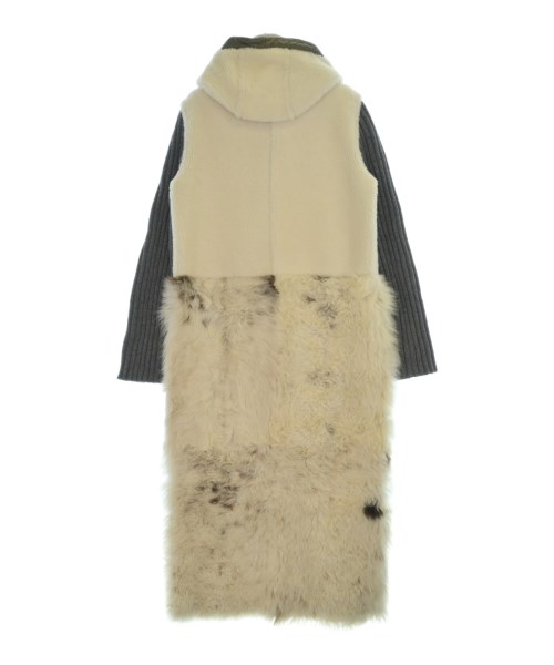 PLAN C（プランシー）ムートンコート 白 サイズ:40(M位) レディース/2200650102019