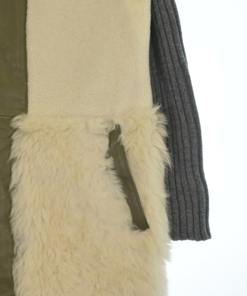 PLAN C（プランシー）ムートンコート 白 サイズ:40(M位) レディース/2200650102019