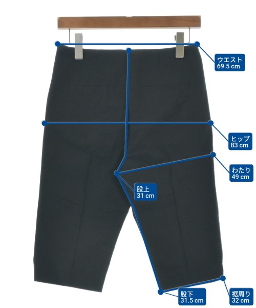 PLAN C（プランシー）ショートパンツ 黒 サイズ:38(S位) レディース/2200651234146