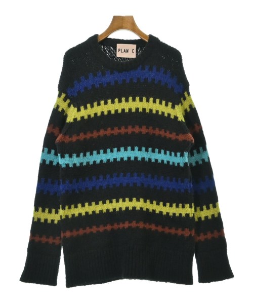 PLAN C(プランシー)ニット・セーター 黒 サイズ:40(M位)/2200645978070