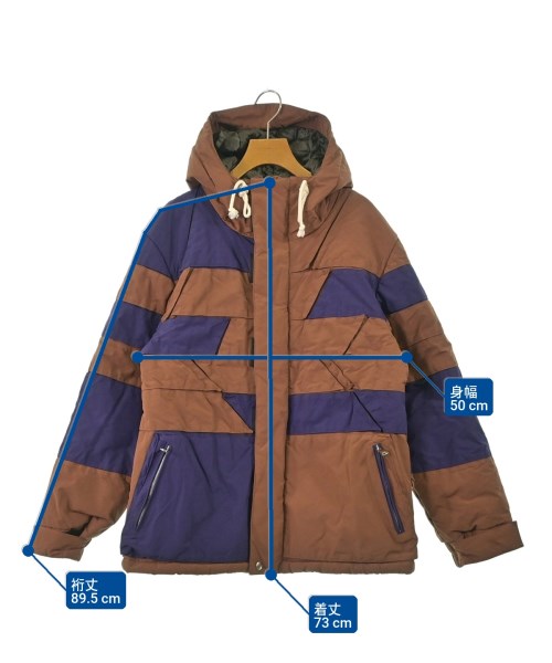 PLAN C（プランシー）ダウンジャケット/ダウンベスト 茶 サイズ:38(S位) レディース/2200653855028