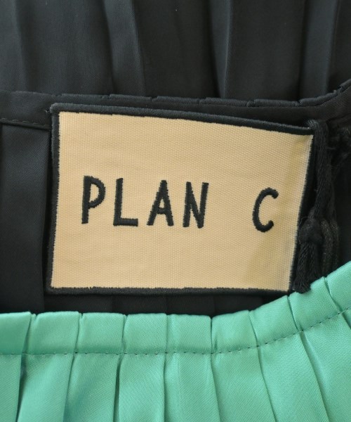 PLAN C（プランシー）ひざ丈スカート 緑 サイズ:36(XS位) レディース/2200654153048