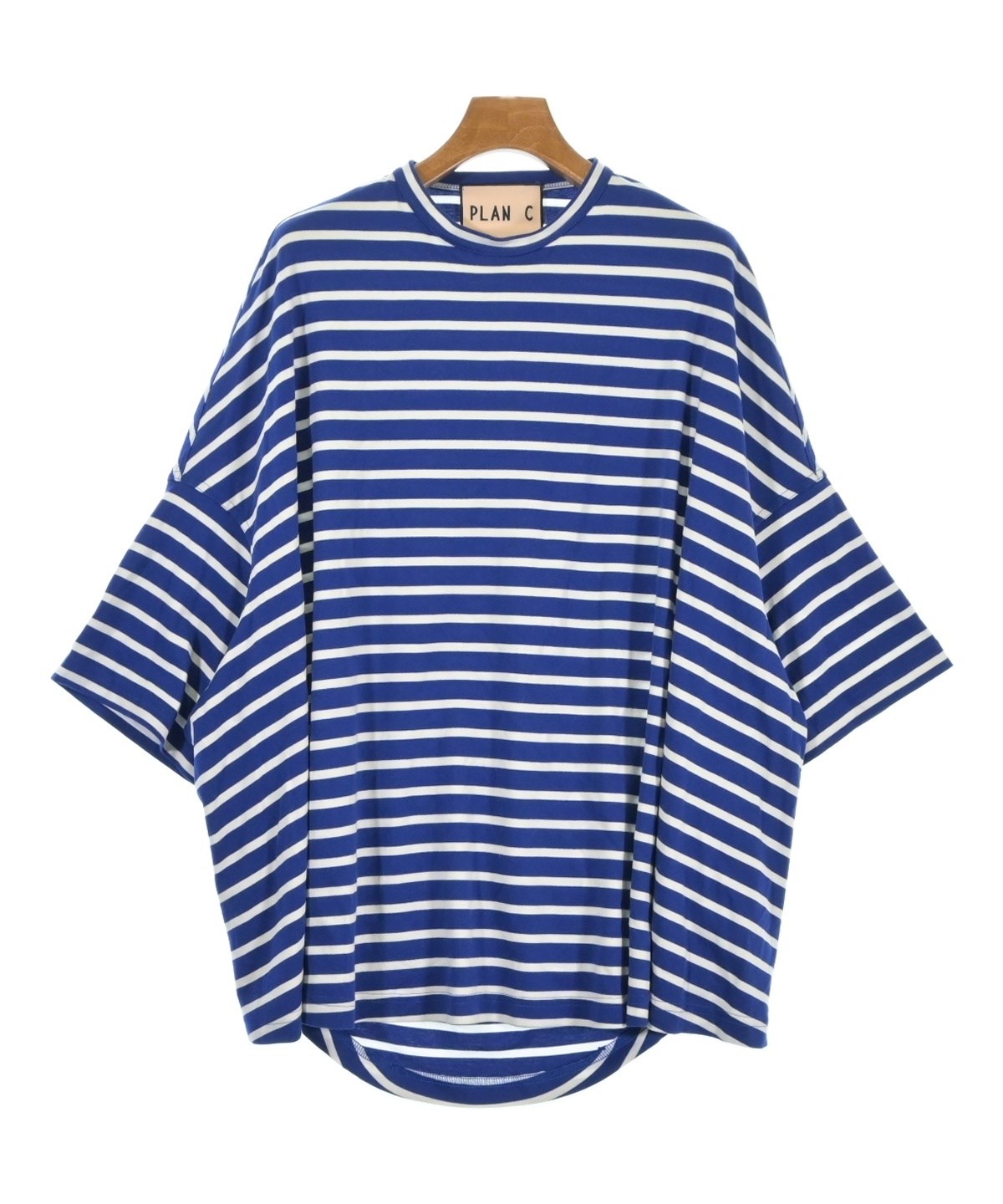 PLAN C（プランシー）Tシャツ・カットソー 青 サイズ:S レディース