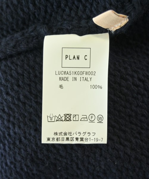 PLAN C（プランシー）ニット・セーター 紺 サイズ:38(S位) レディース/2200703668431